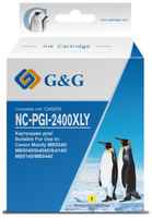Картридж струйный G&G NC-PGI-2400XLY PGI-2400XL Y (20.4мл) для Canon MAXIFY iB4040/ МВ5040/ МВ5340