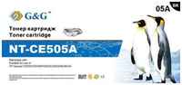 Картридж лазерный G&G NT-CE505A (2300стр.) для HP LJ P2055/P2035/Pro 400 M401/MFP M425