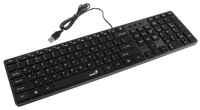 Genius SlimStar 126 wired keyboard ( 12 Multimedia Function Keys and 4 dedicated Hotkeys for Quick Commands, Ultra-Slim Keycaps ), color