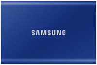 Внешний SSD диск 1.8 2 Tb USB Type-C Samsung MU-PC2T0H / WW синий (MU-PC2T0H/WW)