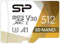 Флеш карта microSD 512GB Silicon Power Superior Pro A1 microSDXC Class 10 UHS-I U3 Colorful 100 / 80 Mb / s (SD адаптер) (SP512GBSTXDU3V20AB)