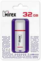 Флеш накопитель 32GB Mirex Knight, USB 2.0, Белый