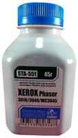 Black&White Тонер XEROX Phaser 3010 / 3040 / WC3045 (фл. 45г) B&W Standart фас.Россия (STA-551)