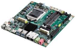 AIMB-285G2-00A2E Advantech Mini-ITX, Supports Intel® 7th& 6th Gen Core™ i processor (LGA1151) with Intel H110, with DP / HDMI / VGA, 2 COM, Dual