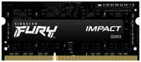 Оперативная память для ноутбука 8Gb (1x8Gb) PC3-12800 1600MHz DDR3L SO-DIMM CL9 Kingston FURY Impact (KF316LS9IB/8)