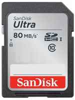 Флеш карта SD 32GB SanDisk SDHC Class 10 UHS-I Ultra 120MB / s (SDSDUN4-032G-GN6IN)