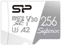 Флеш карта microSD 256GB Silicon Power Superior A2 microSDXC Class 10 UHS-I U3 Colorful 100 / 80 Mb / s