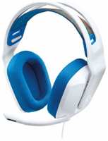 Игровая гарнитура проводная Logitech G335 Wired Gaming Headset белый (981-001018)