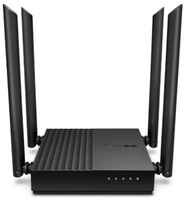 Wi-Fi роутер TP-LINK ARCHER C64 802.11abgnac 1167Mbps 2.4 ГГц 5 ГГц 4xLAN LAN черный