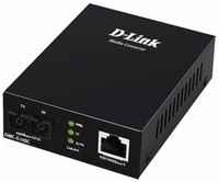 D-Link DMC-G10SC / A1A Медиаконвертер с 1 портом 100 / 1000Base-T и 1 портом 1000Base-LX с разъемом SC для одномодового оптического кабеля (до 10 км), {20}, (458 (DMC-G10SC/A1A)