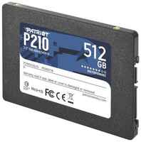 Твердотельный накопитель SSD 2.5 512 Gb Patriot P210 Read 520Mb / s Write 430Mb / s 3D NAND TLC (P210S512G25)