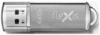 Флешка 64Gb Flexis RB-108 USB 2.0 серый