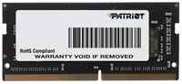Оперативная память для ноутбука 16Gb (1x16Gb) PC4-21300 2666MHz DDR4 SO-DIMM CL19 Patriot Signature Line PSD416G266681S