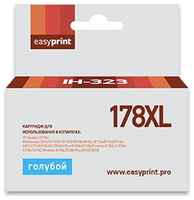 Картридж EasyPrint IH-323 для HP Deskjet 3070A / Photosmart 5510 / 6510 / 7510 / C8553 / Premium C309c / C410C / Pro B8553 / 8558 750стр Голубой с чипом