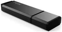 Флеш Диск Netac U351 16Gb, USB3.0, с колпачком, металлическая чёрная