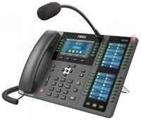 X210i Телефон IP Fanvil IP телефон 20 линий, внешний микрофон, цветной экран 4.3″ + два доп. цветных экрана 3.5″, HD, Opus, 10/100/1