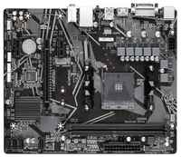 Материнская плата GigaByte A520M H Socket AM4 AMD A520 2xDDR4 1xPCI-E 16x 2xPCI-E 1x 4xSATA III mATX Retail