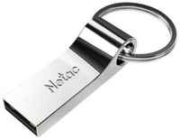 Флеш Диск Netac U275 32Gb, USB2.0, с кольцом, металлическая