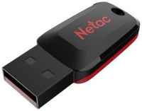 Флеш Диск Netac U197 64Gb, USB2.0, пластиковая, черная