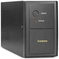 Exegate EP285555RUS ИБП ExeGate Power Back BNB-650.LED.AVR.EURO.RJ.USB