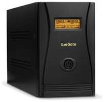 ИБП Exegate ULB-1000 LCD 600Вт 1000ВА черный EP212519RUS (ULB - 1000 LCD)