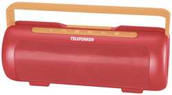 Магнитола Telefunken TF-PS1231B красный / оранжевый