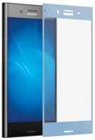 Защитное стекло DF xColor-09 для Sony Xperia XZs с рамкой синий