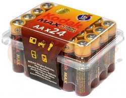 Батарейки KODAK Max LR6-24 24 AA PVC 24 / 480 / 19200 LR6 24 шт (Max LR6-24 24 AA PVC 24/480/19200)