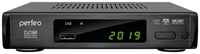 Perfeo DVB-T2 / C приставка LEADER для цифр.TV, Wi-Fi, IPTV, HDMI, 2 USB, DolbyDigital, пульт ДУ