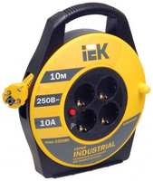 Iek WKP14-10-04-10 Катушка УК10 с т/з 4 места 2 Р + P Е /10м 3х1,0 мм2 Industrial