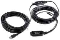 VCOM Telecom Кабель-адаптер USB3.0-repeater, удлинительный активныйAf> 10м VCOM (CU827-10M)