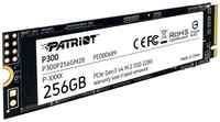 Твердотельный накопитель SSD M.2 256 Gb Patriot P300 Read 1700Mb/s Write 1100Mb/s 3D QLC NAND (P300P256GM28)