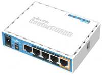 Беспроводной маршрутизатор MikroTik hAP ac lite 802.11acbgn 733Mbps 2.4 ГГц 5 ГГц 4xLAN (RB952UI-5AC2ND)