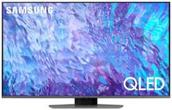 Телевизор QLED Samsung 55 QE55Q80CAUXRU Series 8 черненое 4K Ultra HD 120Hz DVB-T2 DVB-C DVB-S2 USB WiFi Smart TV (RUS)