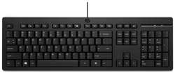 Keyboard HP 125 Wired (black) (266C9AA#ACB)
