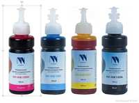NV-Print Чернила NV PRINT универсальные на водной основе для аппаратов Epson, комплект 4 цвета по 100 мл (NV-INK100-4)