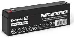 Аккумуляторная батарея ExeGate DT 12022 (12V 2.2Ah, клеммы F1)