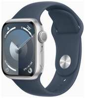 Смарт-часы Apple Watch Series 9 A2978 41мм OLED корп. Sport Band рем. разм.брасл.:130-180мм (MR903LL/A)