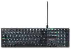 Oklick Клавиатура Оклик K953X механическая черный / серый USB Multimedia LED (1901086)