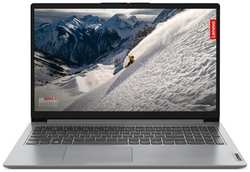 Ноутбук LENOVO IdeaPad 1 AMD Ryzen 5 7520U / 8Gb / 256Gb SSD / 15.6 FHD / VGA int / noOS / grey (82VG00HDPS)
