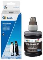 Чернила G&G GG-GI-490BK GI-490 пигментный 140мл для Canon Pixma G1400/G2400/G3400/G4400