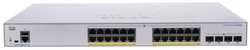 Cisco CBS350 24x10 / 100 / 1000 PoE+ ports 195W power budget, 4x 1Gb SFP uplink, Fanless, Mounting Kit, CBS350-24P-4G (CBS350-24P-4G-CN)