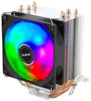ALSEYE CPU Cooler 90*90*25mm, 12V, 0.27A, 3.24W, 2300RPM±10%, 43.8CFM, Hydraulic, 26dBA, 30000H (Intel: 775, 115X, 1366, AMD: AM4) (AM90-4)