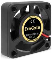 Вентилятор 24В DC ExeGate EX04010S2P-24 (40x40x10 мм, Sleeve bearing (подшипник скольжения), 2pin, 7500RPM, 35.5dBA) (EX295201RUS)