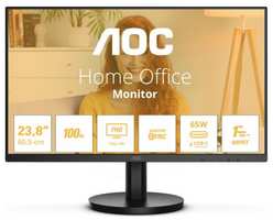 Монитор AOC 24 24B3CA2 IPS LED 4ms 16:9 HDMI матовая 1300:1 250cd 178гр/178гр 1920x1080 100Hz FHD USB 3.4кг