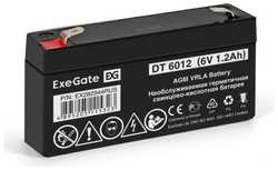 Exegate EX282944RUS Аккумуляторная батарея DT 6012 (6V 1.2Ah, клеммы F1)