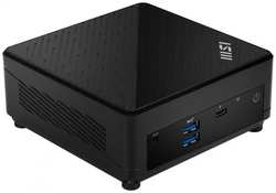 Неттоп MSI Cubi 5 12M-012XRU i7 1255U (1.7) 16Gb SSD512Gb Iris Xe noOS 2xGbitEth WiFi BT 65W черный (9S6-B0A811-264)