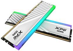 Оперативная память для компьютера 32Gb (2x16Gb) PC5-51200 6400MHz DDR5 DIMM CL32 ADATA XPG Lancer Blade RGB AX5U6400C3216G-DTLABRWH
