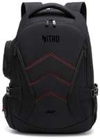 Рюкзак для ноутбука 15.6 Acer Nitro OBG313 черный / красный полиэстер (ZL.BAGEE.00G)