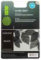 Заправка Cactus CS-RK-CZ637 для HP DeskJet 2020 / 2520 черный 60мл